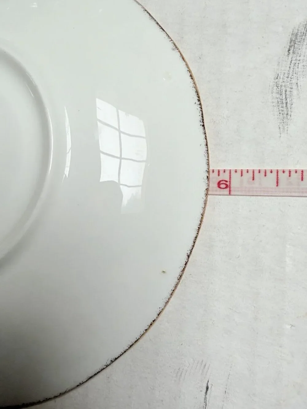 Vintage Rosina China Co Ltd Queen's Fine Bone China Saucer Plate Made In England